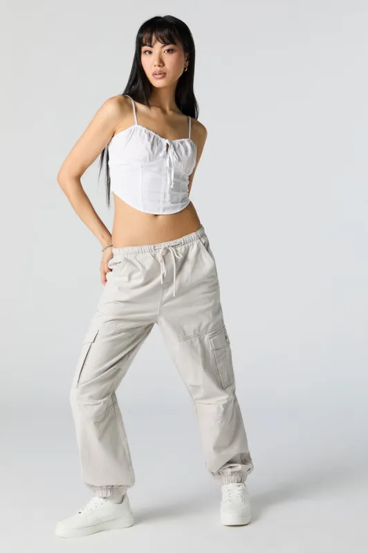 Jogger cargo à taille coulissante sold by Urban Planet
