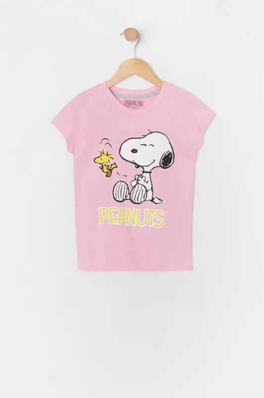 Girls Peanuts Graphic T-Shirt sold by Urban Planet