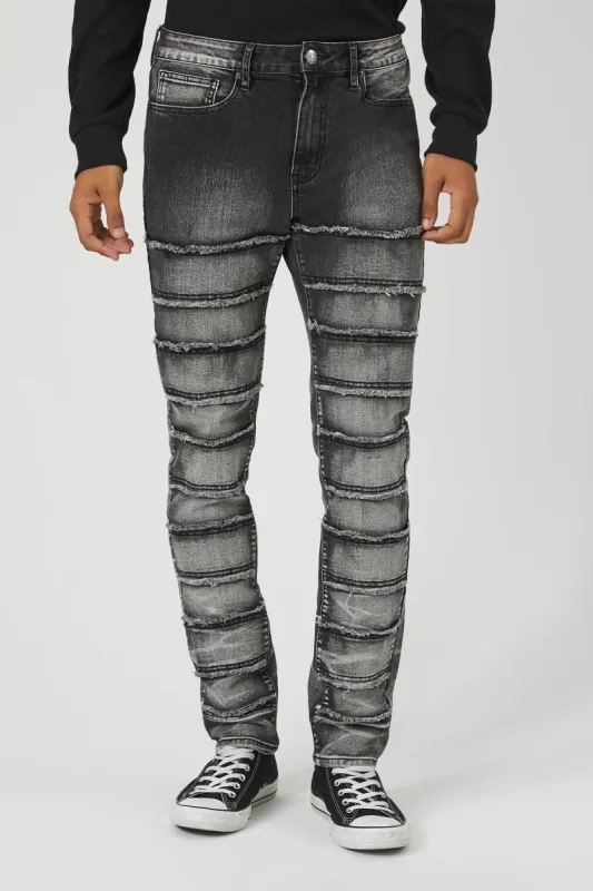 Jean mince avec franges sold by Urban Planet
