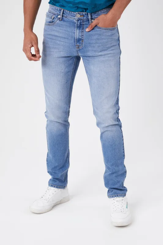 Jean ajusté délavé à la pierre sold by Urban Planet