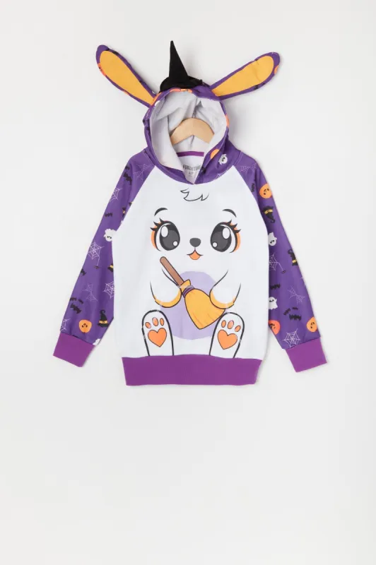 Girls Witch Bunny Halloween Character Hoodie sold by Urban Planet