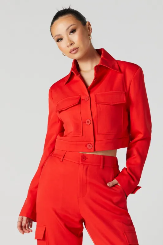 Blouson cargo court sold by Urban Planet