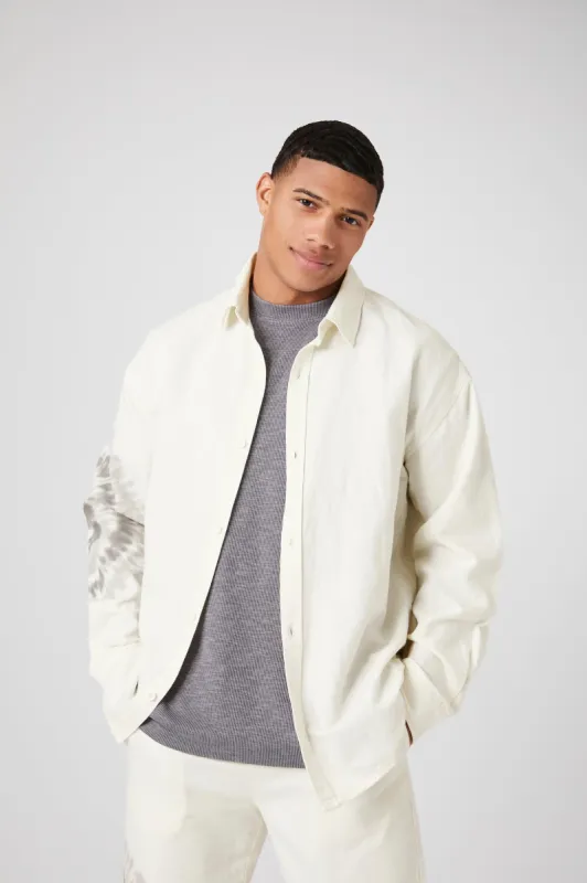 Haut noué-teint à manches longues sold by Urban Planet