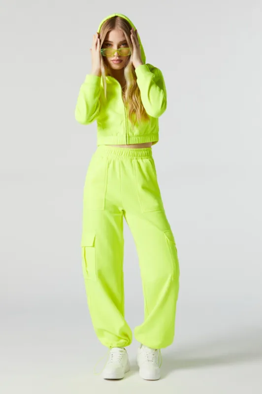 Fleece Cargo Jogger sold by Urban Planet