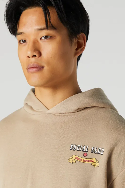 Cuba Social Club Graphic Fleece Hoodie sold by Urban Planet