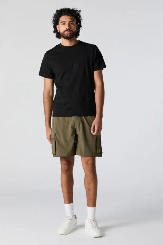 Active 4-Way-Stretch Cargo Short sold by Urban Planet