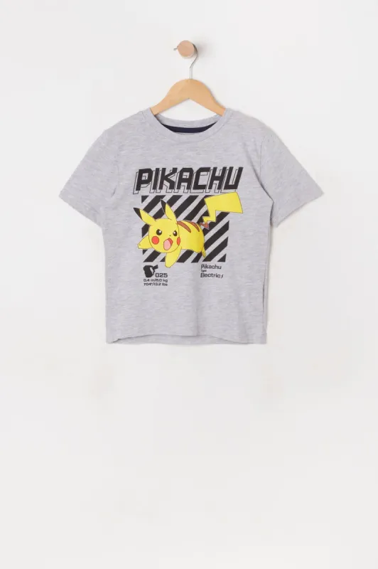 Boys Pikachu Graphic T-Shirt sold by Urban Planet