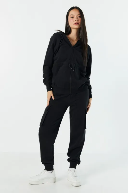 Pantalon de jogging cargo en molleton sold by Urban Planet