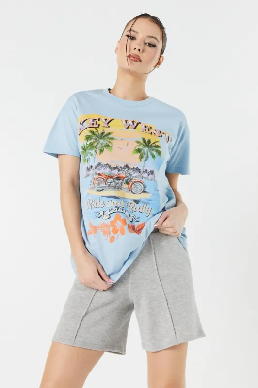 Key West Oversized Graphic T-Shirt sold by Urban Planet