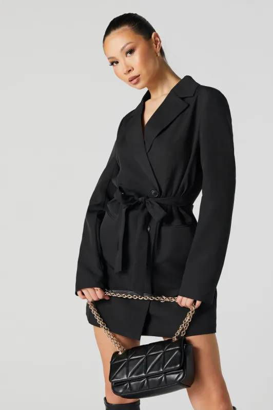 Belted Blazer Mini Dress sold by Urban Planet