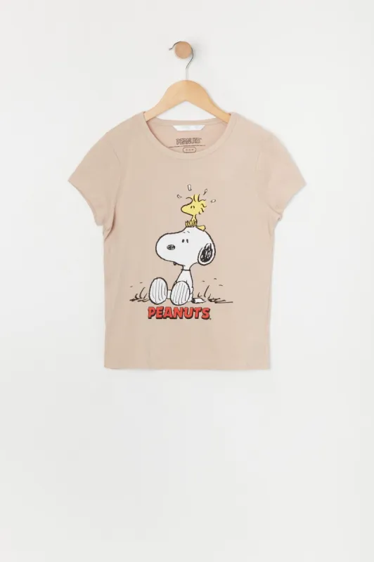 Girls Peanuts Graphic T-Shirt sold by Urban Planet