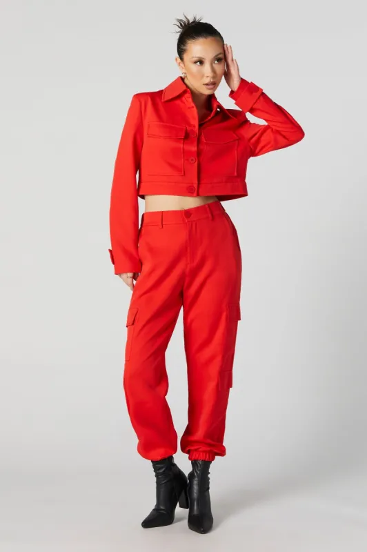 Multi Pocket Cargo Dress Jogger sold by Urban Planet