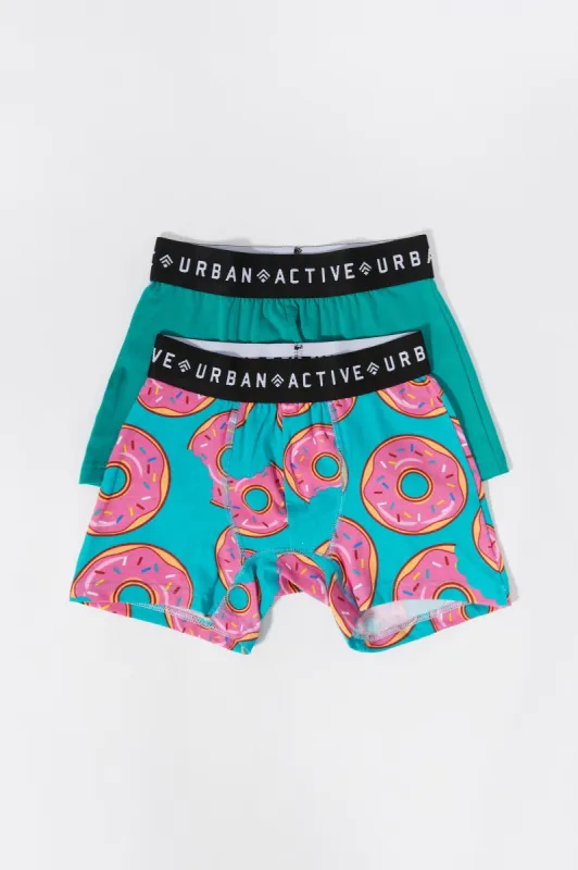 Donut Print Boxer Brief (2 Pack) sold by Urban Planet