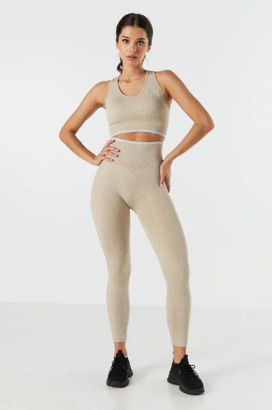 Seamless Ribbed Active Legging sold by Urban Planet