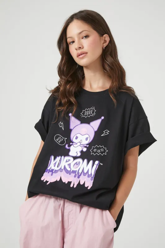Oversized Kuromi Graphic T-Shirt sold by Urban Planet