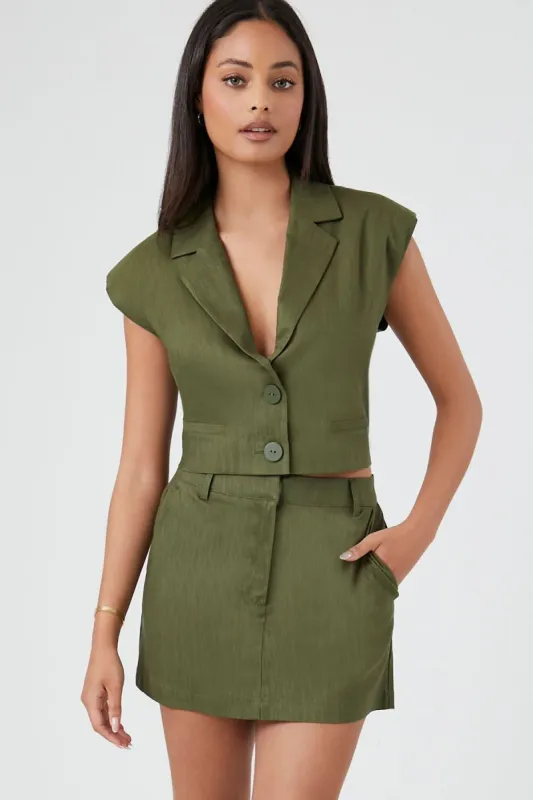 Straight Mini Skirt sold by Urban Planet