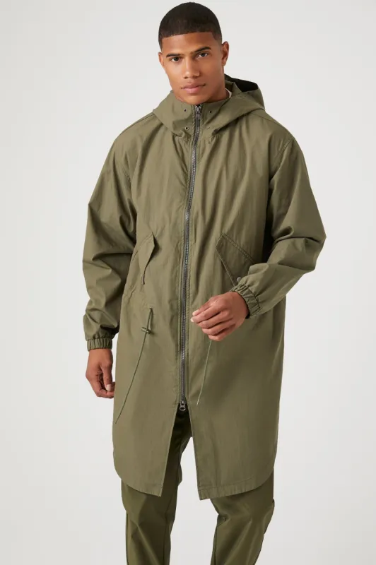 Longline Anorak Jacket sold by Urban Planet