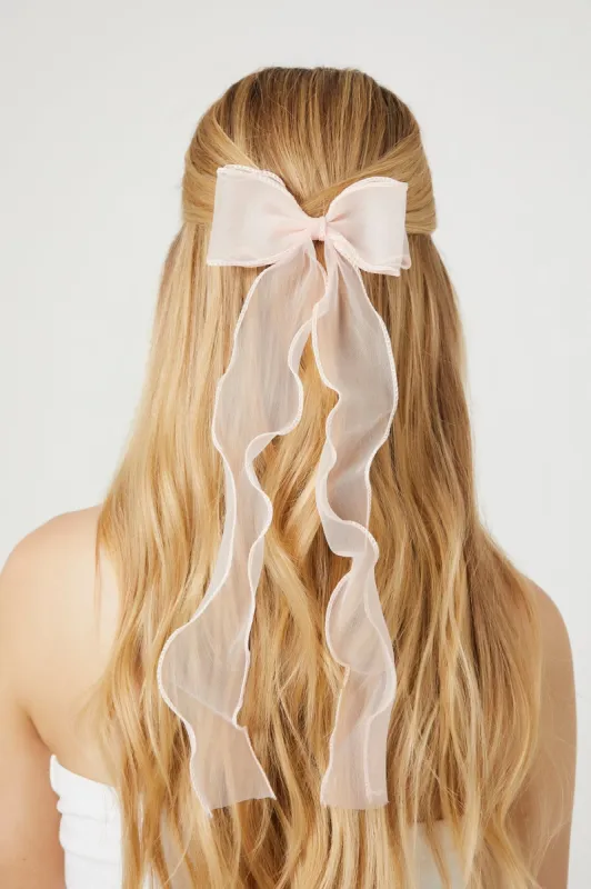 Sheer Bow Hair Clip sold by Urban Planet