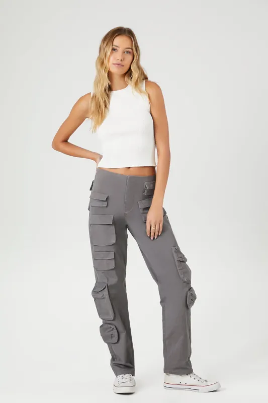 Mid Rise Multi Cargo Pant sold by Urban Planet