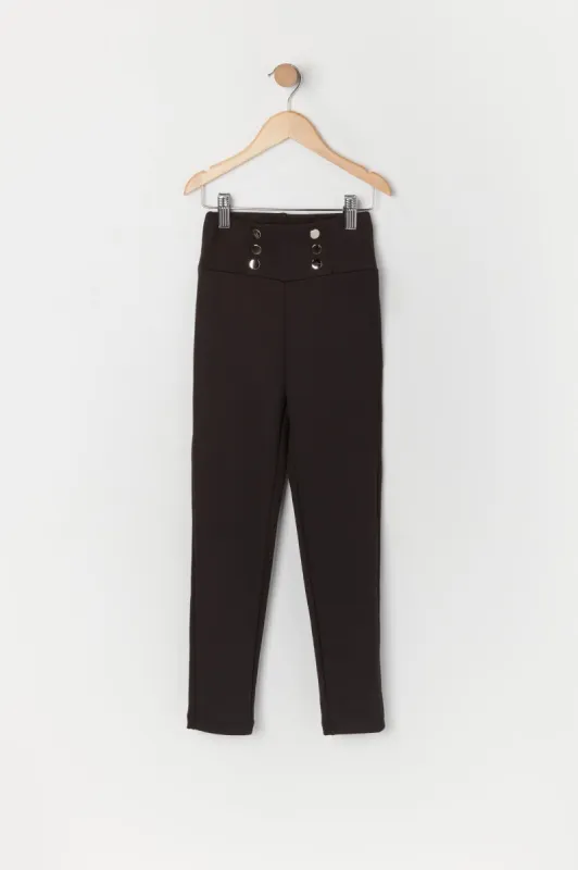 Legging boutonné pour fille sold by Urban Planet