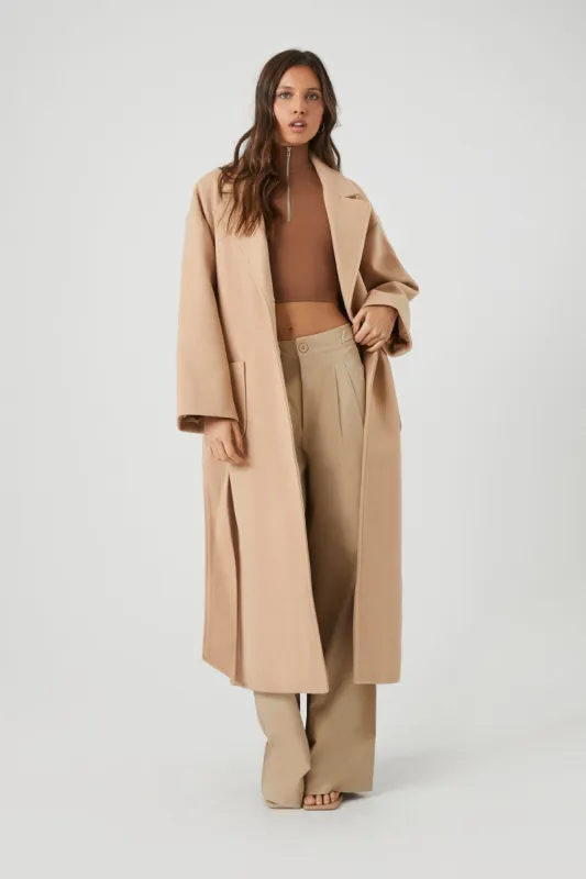 Blouson long avec ceinture sold by Urban Planet