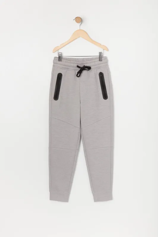 Boys Mesh Zip Pocket Jogger sold by Urban Planet
