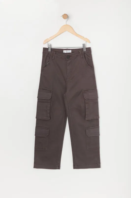 Girls Multi Pocket Cargo Pant sold by Urban Planet