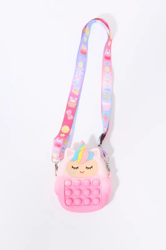 Sac à main Pop Fidget en forme de chat-licorne pour filles sold by Urban Planet