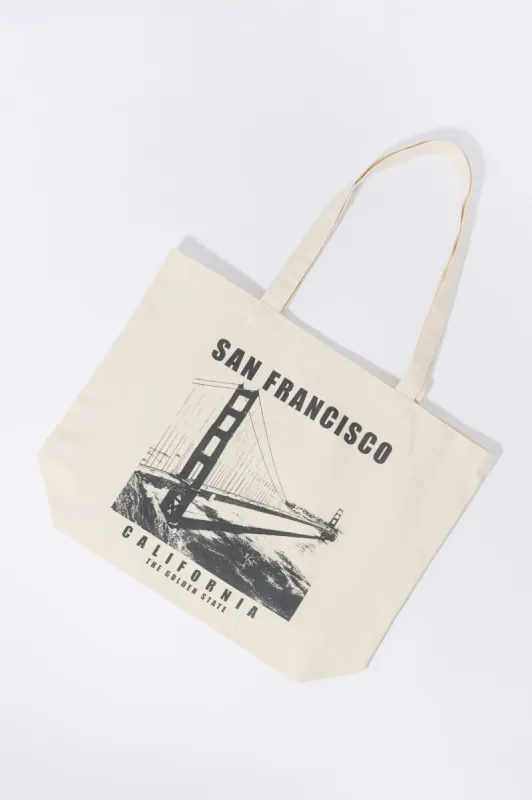 Fourre-tout à imprimé San Francisco sold by Urban Planet
