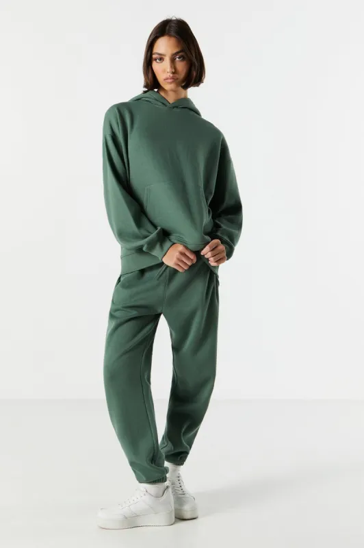 Solid Fleece Jogger sold by Urban Planet