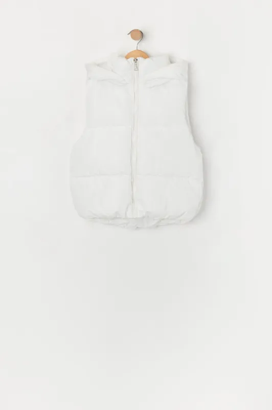 Veste bouffante à capuchon pour fille sold by Urban Planet