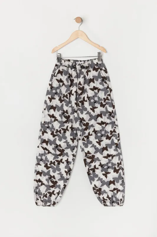 Jogger à imprimé Papillon pour fille sold by Urban Planet