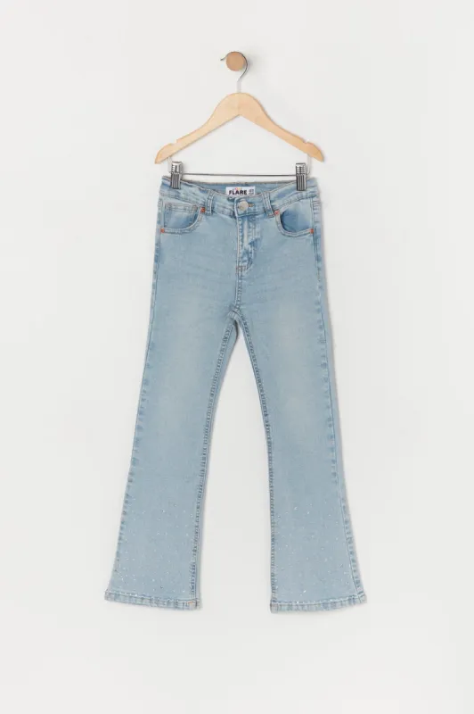Girls Austin High Rise Flare Jean sold by Urban Planet