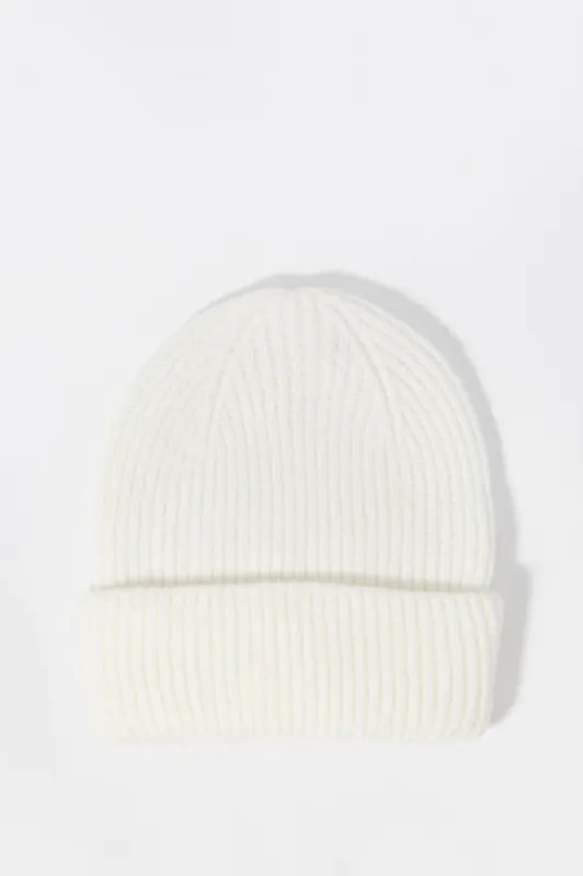 Ribbed Knit Beanie sold by Urban Planet