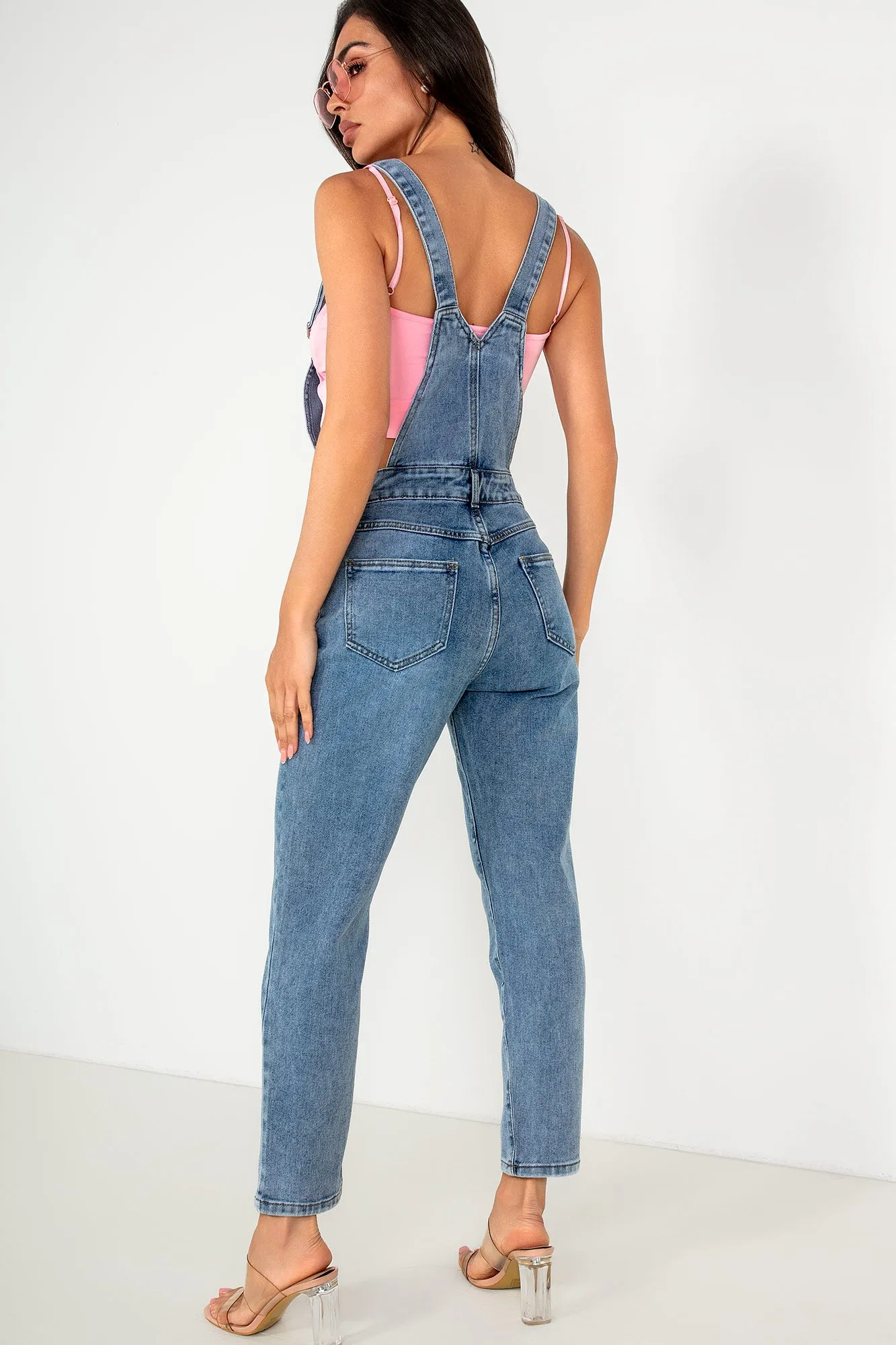 Sailer Blue Denim Dungarees sold by Va Va Voom product image thumbnail 3