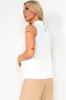 Peyton White Sleeveless Top sold by Va Va Voom