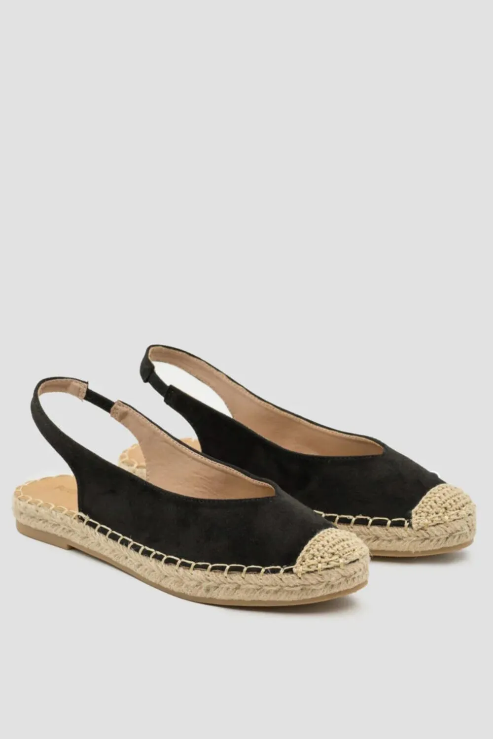 Monroe Black Espadrille Sandals sold by Va Va Voom product image thumbnail 2