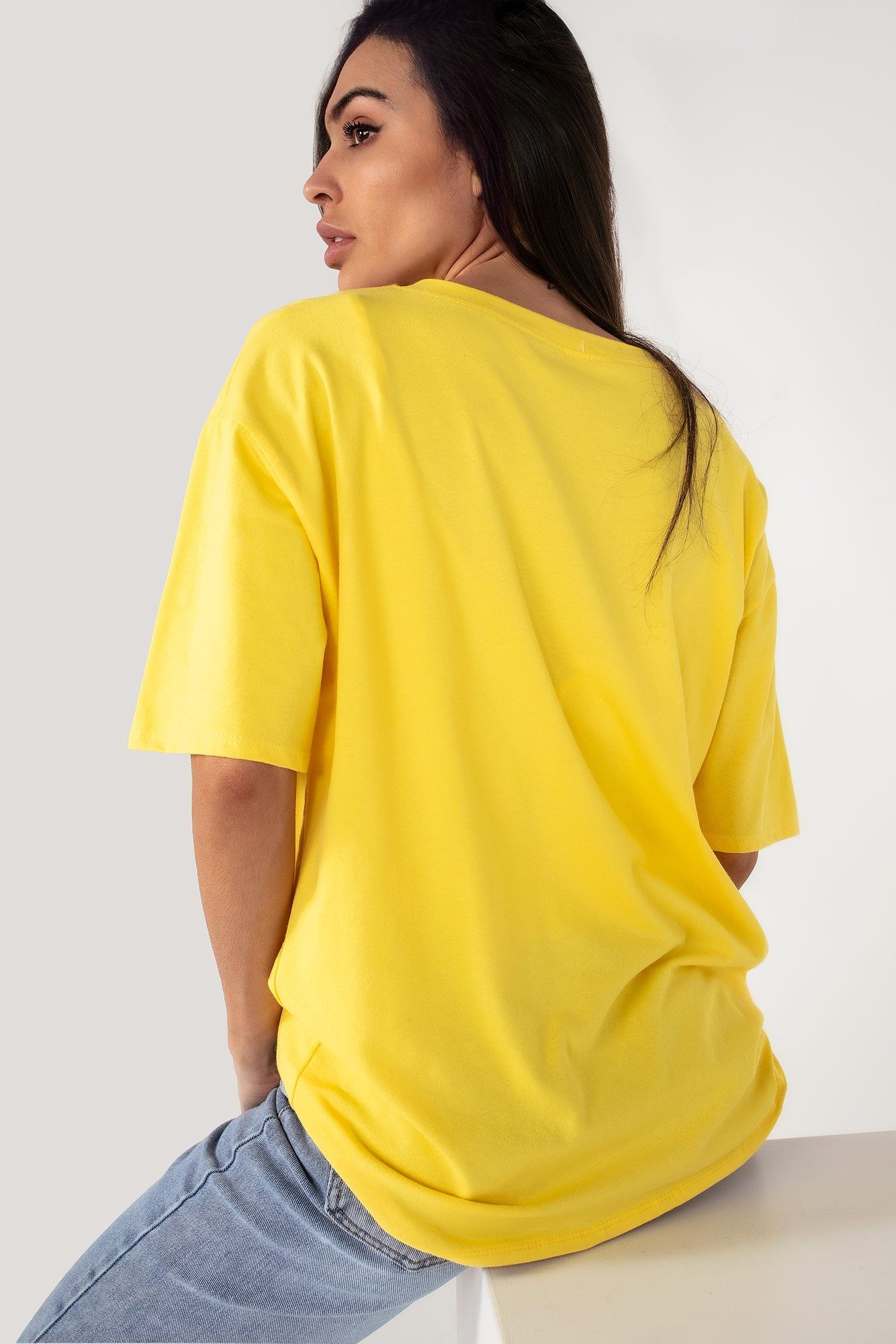 Caryn Yellow 'California' T-Shirt sold by Va Va Voom product image thumbnail 2
