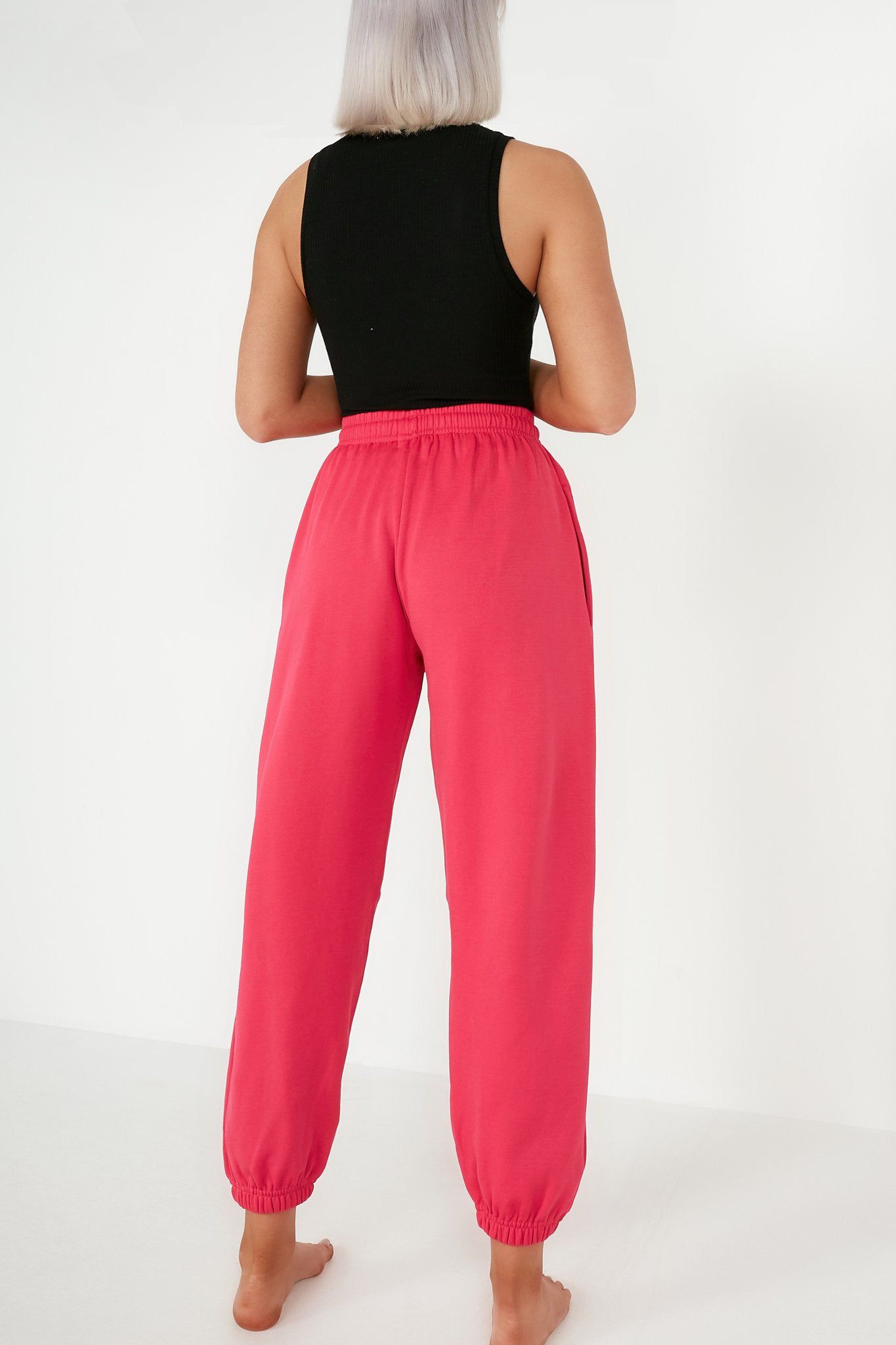 Olivia Fuchsia Over Sized Joggers sold by Va Va Voom product image thumbnail 5