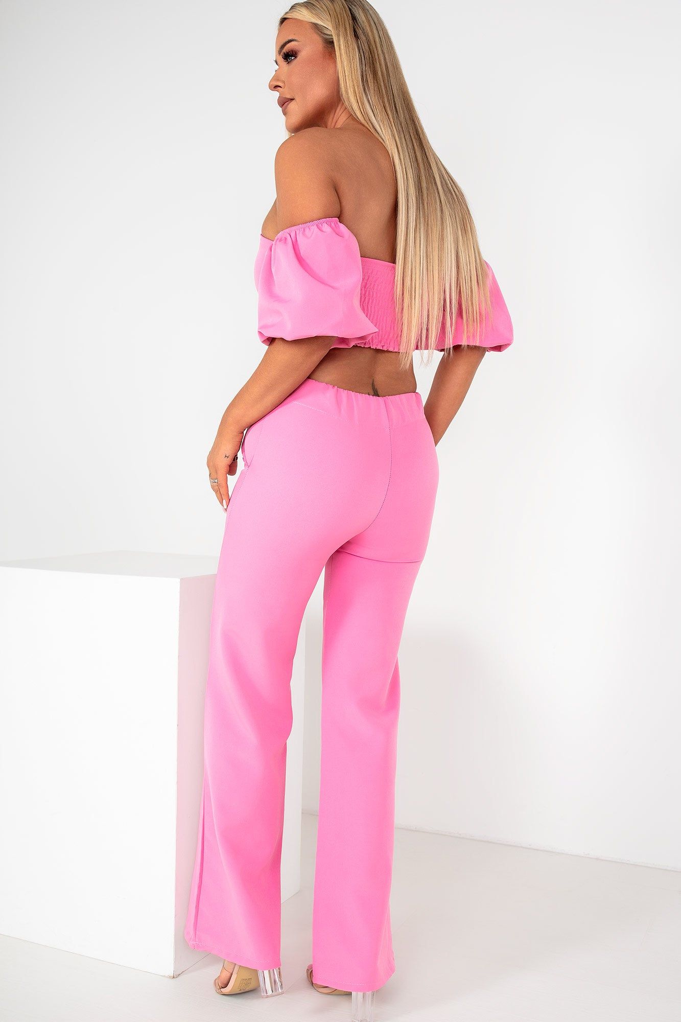 Delta Pink Trouser Co Ord sold by Va Va Voom product image thumbnail 2