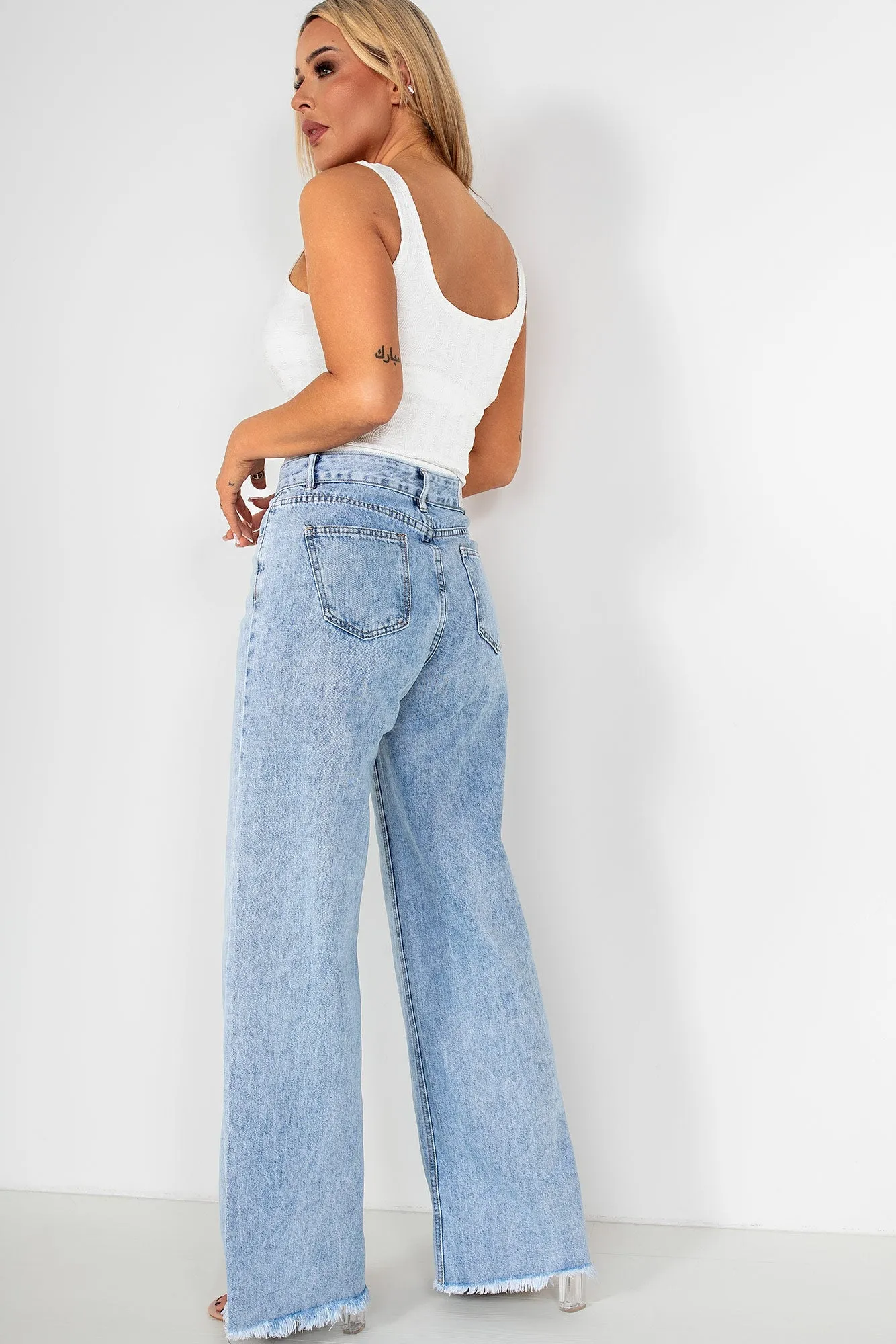 Harlan White Textured Bodysuit sold by Va Va Voom product image thumbnail 3