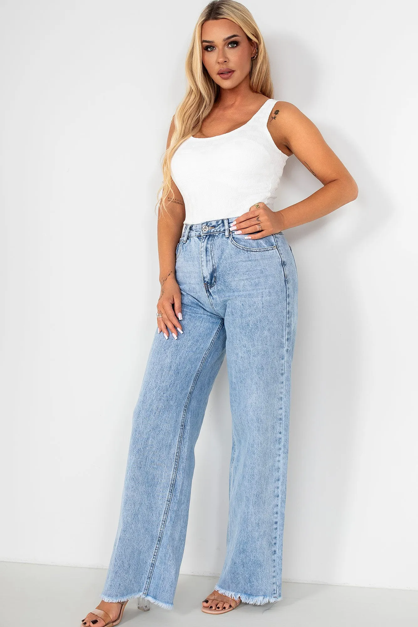 Harlan White Textured Bodysuit sold by Va Va Voom product image thumbnail 4