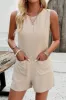 Dara Stone Sleeveless Playsuit sold by Va Va Voom