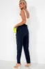Remy Navy High Waist Trousers sold by Va Va Voom