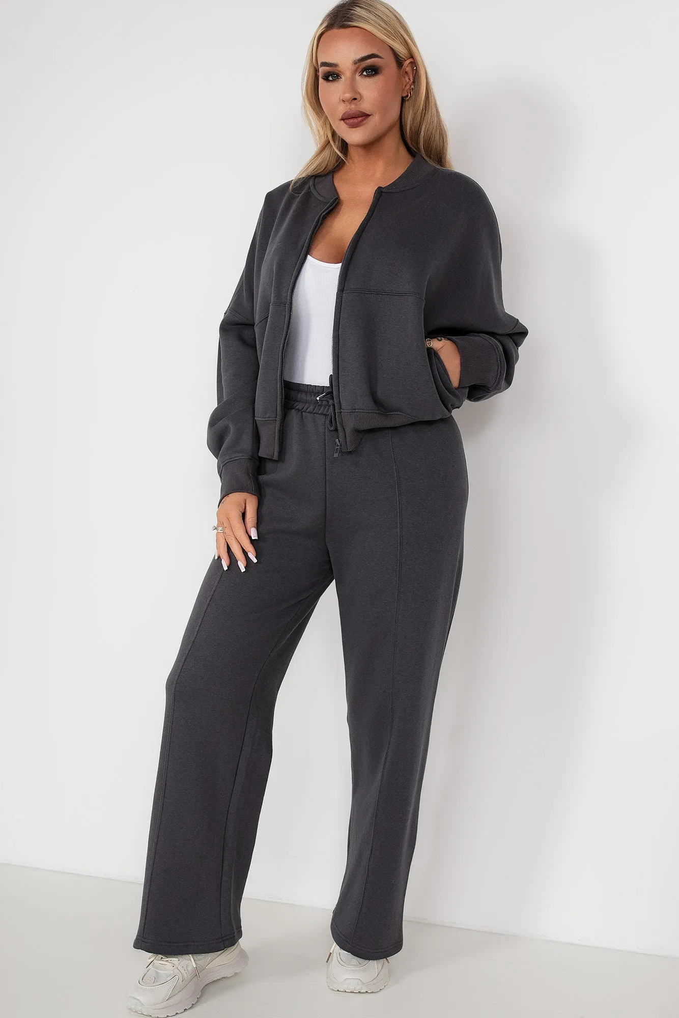 Kylie Charcoal Tracksuit sold by Va Va Voom product image thumbnail 4