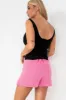 Marley Black Knit Top sold by Va Va Voom