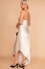 Fabiana Champagne Satin Dress sold by Va Va Voom