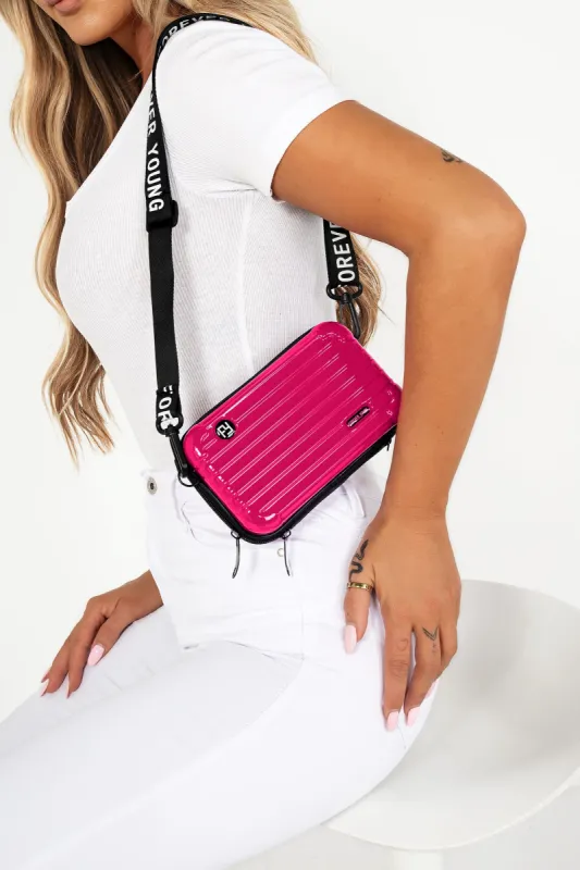Dawn Fuchsia 'Forever Young' Cross Body Bag sold by Va Va Voom