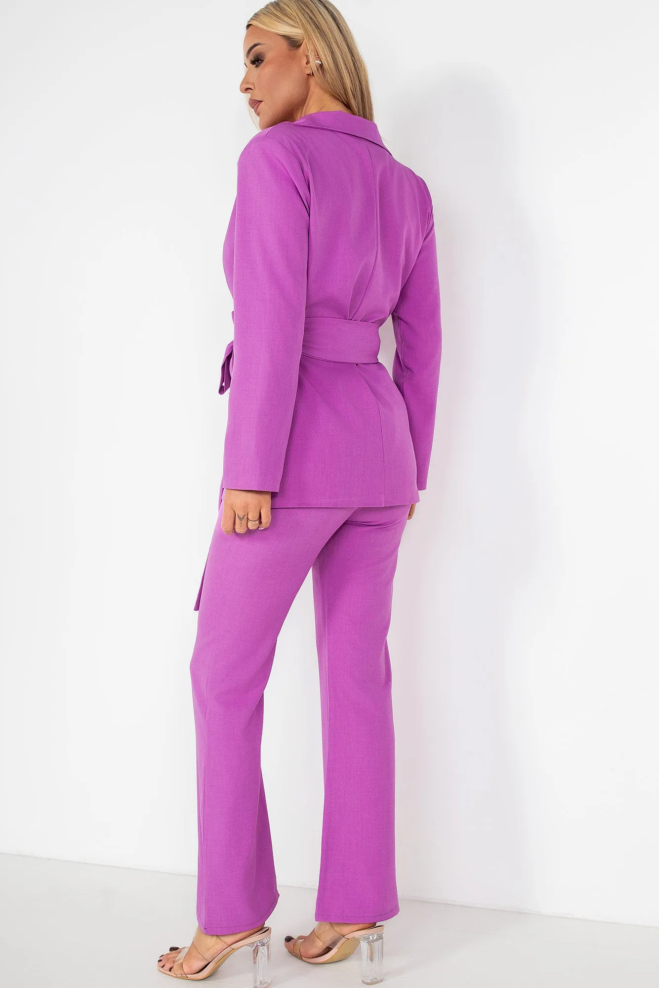 Zaylee Purple Suit sold by Va Va Voom product image thumbnail 2