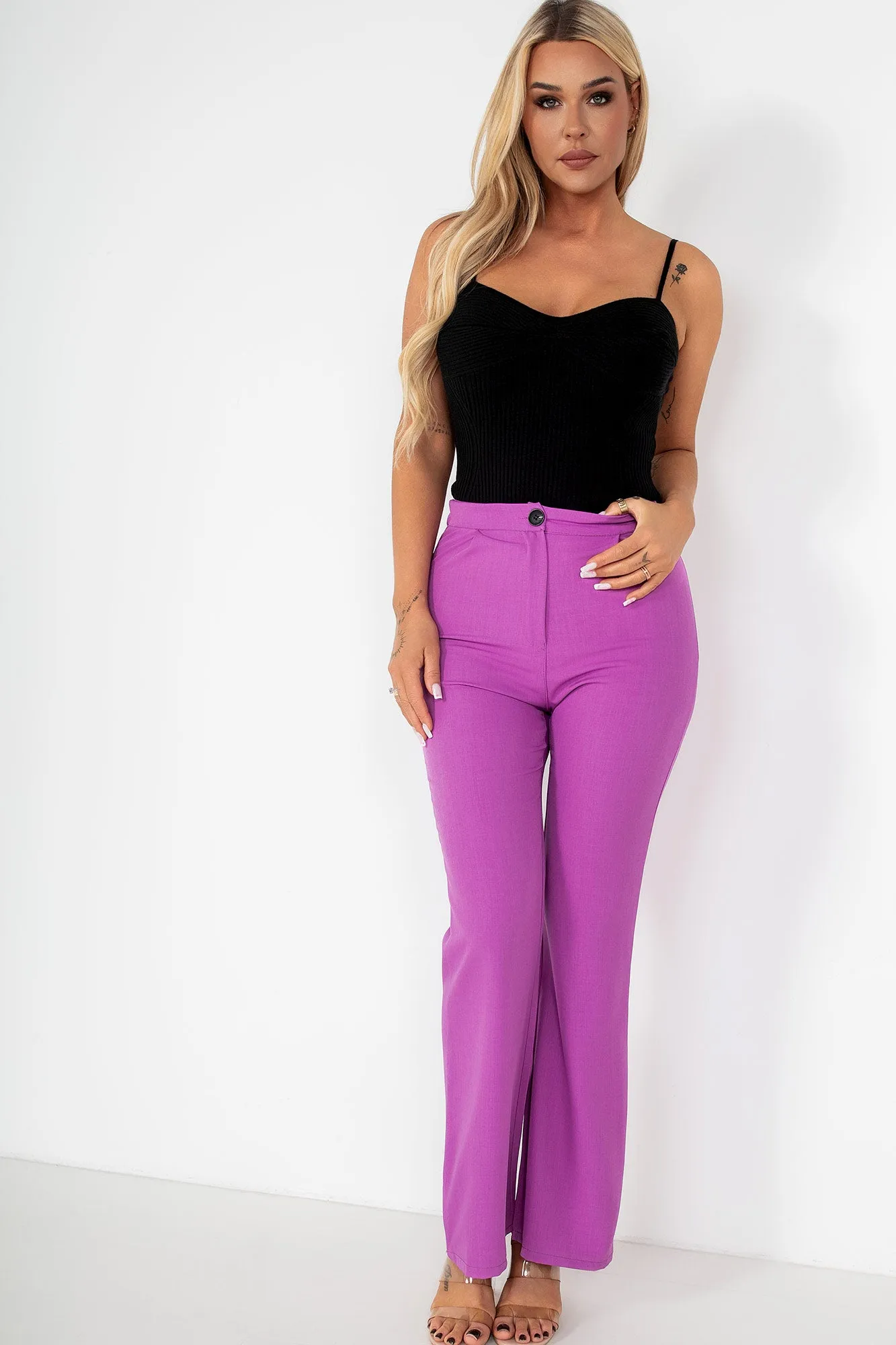 Zaylee Purple Suit sold by Va Va Voom product image thumbnail 4